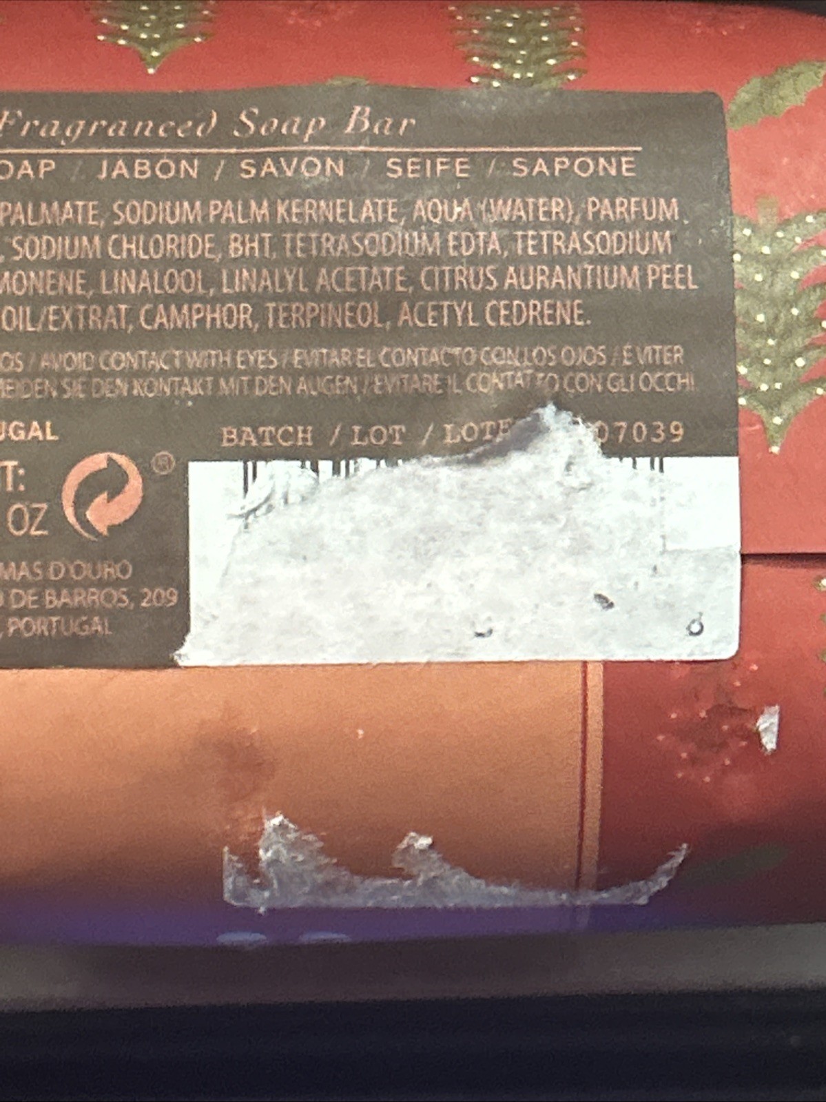 Set 2 Aromas d’Ouro Winter Forest aromatic soap bar 10.5 Oz Portugal See Photos