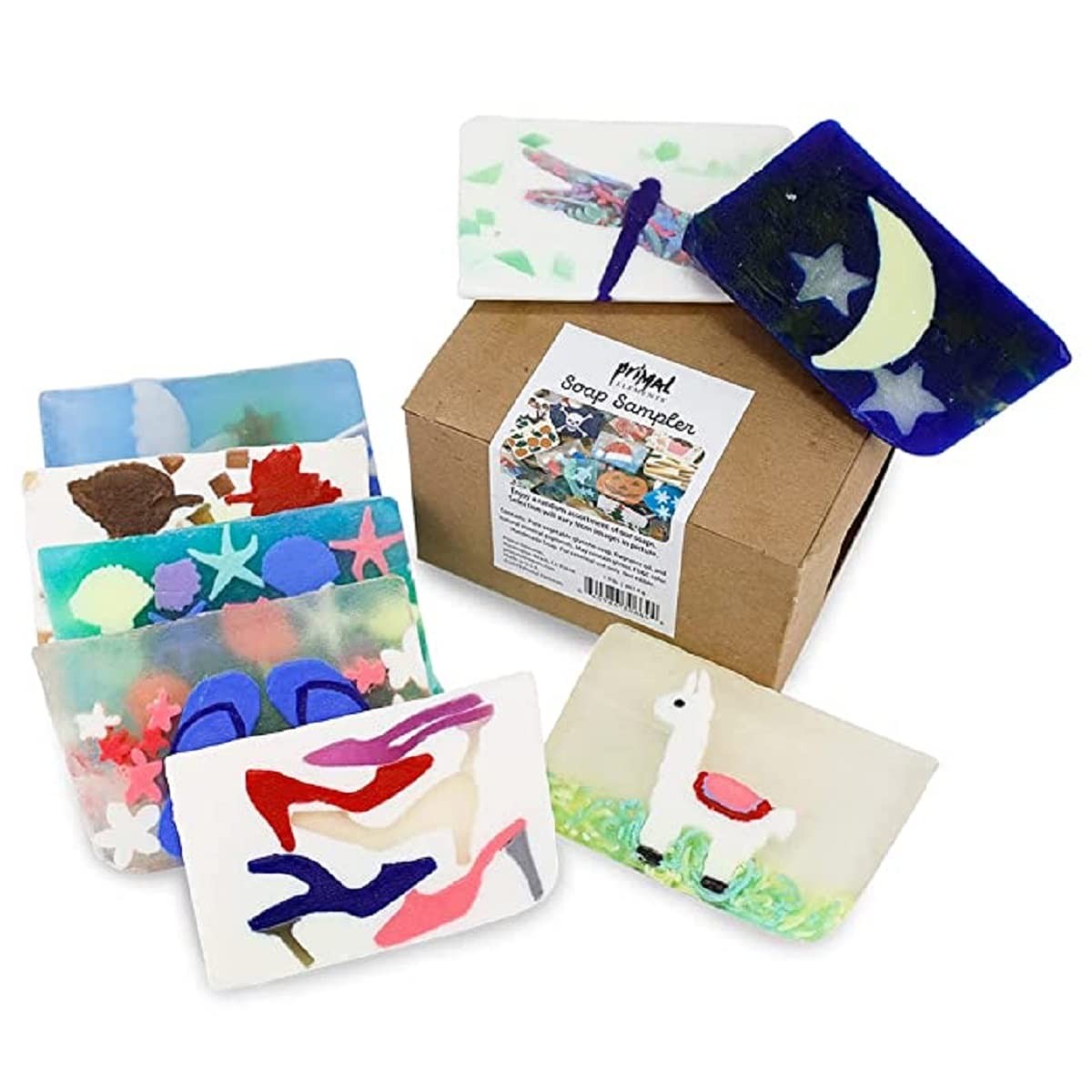 Soap Box Sampler – Mystery Box of a Variety of Unisex Bar Soap (GRABBAG) – Un…