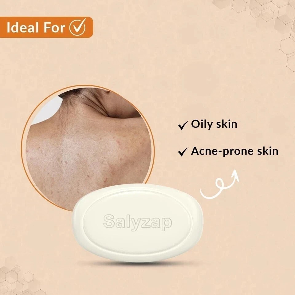 2X Fixderma Salyzap Soap Tea Tree Oil & Vit E Acne-Prone & Oily Skin 75gm