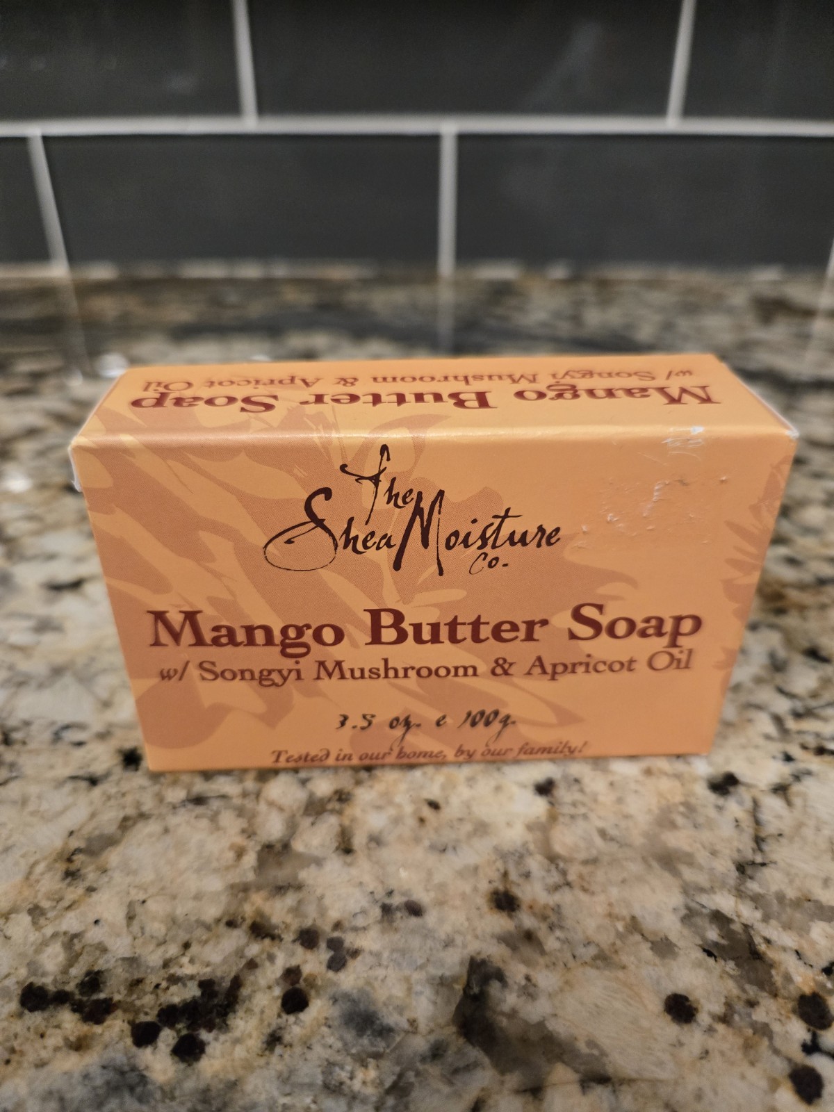 Shea Moisture Mango Butter Soap Songyi Mushroom Apricot Oil ORIGINAL
