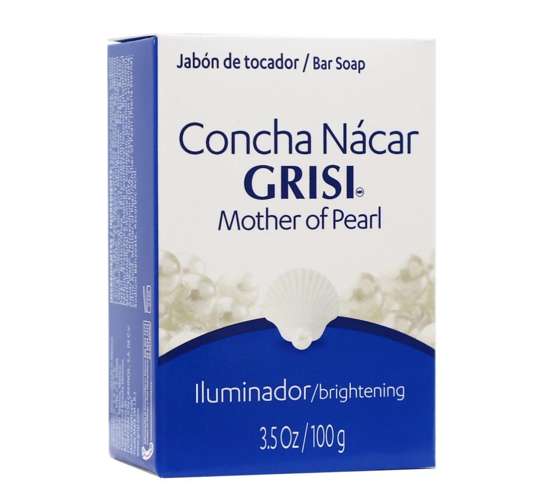 PACK of 6 GRISI MOTHER OF PEARL SOAP Scented 3.5oz Regenerate Concha Nacar Jabon