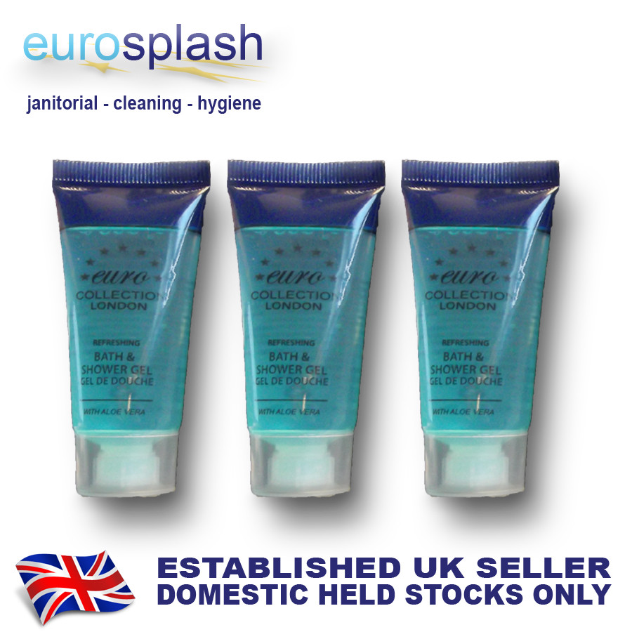 Moisturising Cond. Shampoo +Shower Gel Tubes+ Cleansing Soap 20ML-75pk Euro