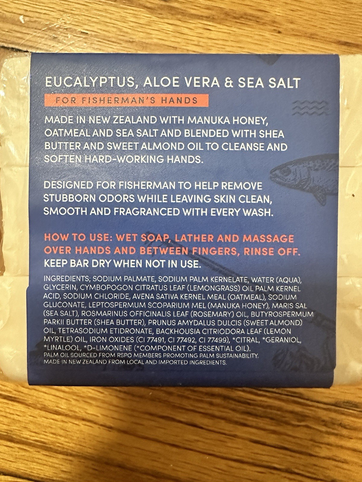 Beau & Duke Manuka Honey , Oatmeal & Sea Salt SOAP Bar 3 pcs From New Zealand