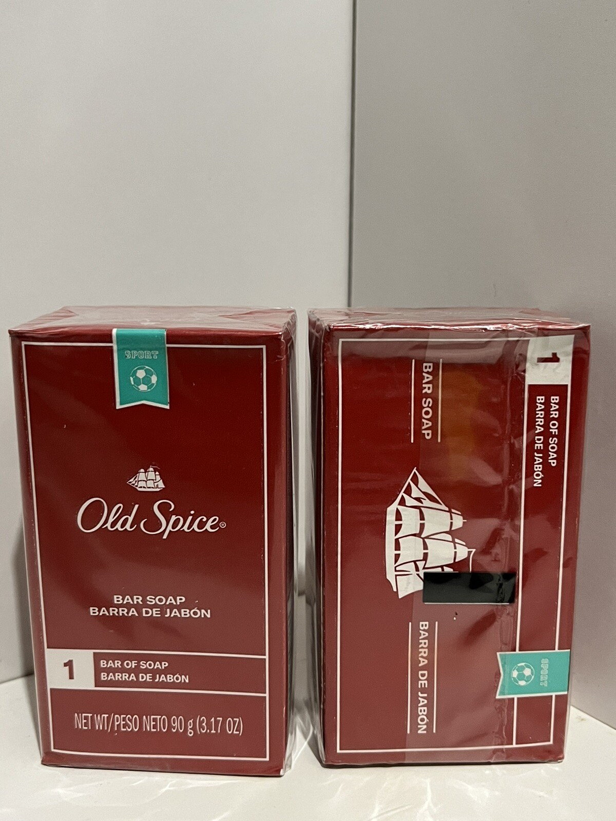 Old Spice Sport Bar Soap 3.17 OZ Each Value Of 2