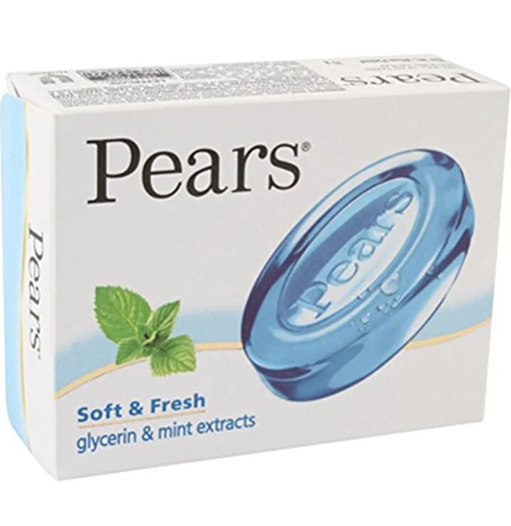 🆕️ Pears 3.53 OZ. Bar ●GLYCERIN & MINT EXTRACT● Soap Soft & Fresh 98% Pure.