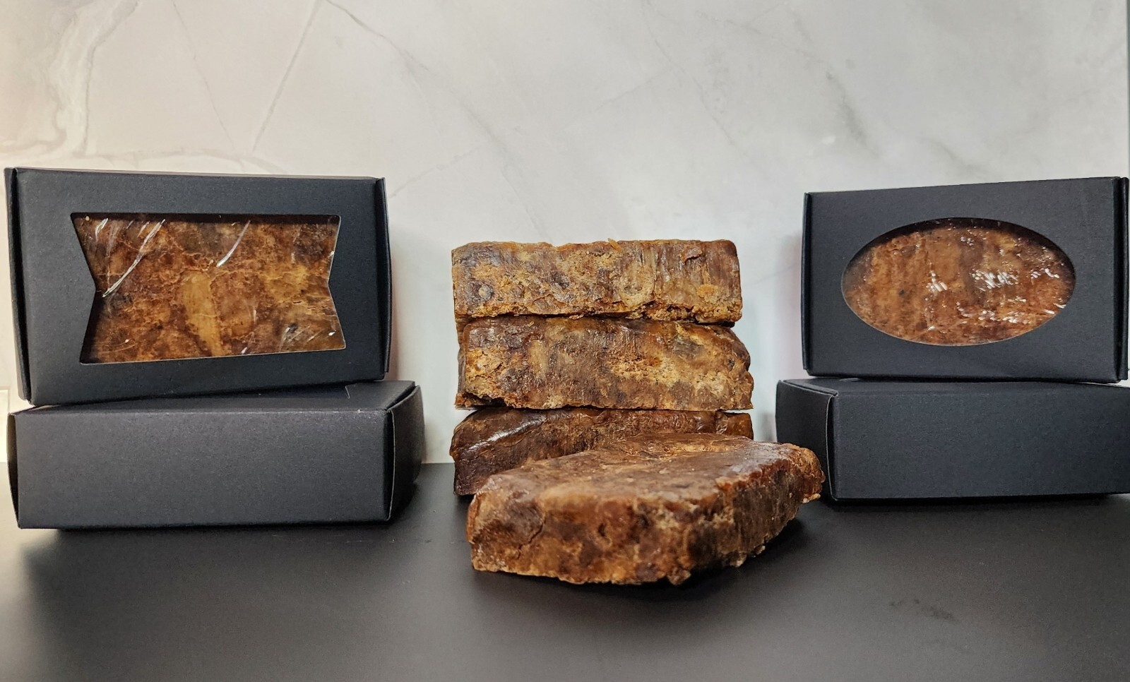 African Black Soap For Acne, Wrinkles, Scars, Pure&Natural