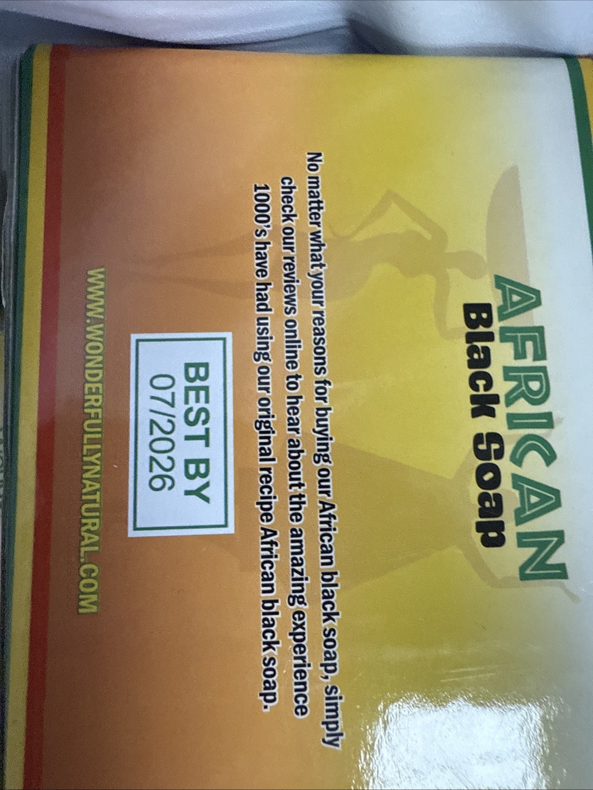 Organic African Black Soap – For Acne & Dark Spots | Natural Vegan 1 Lb.