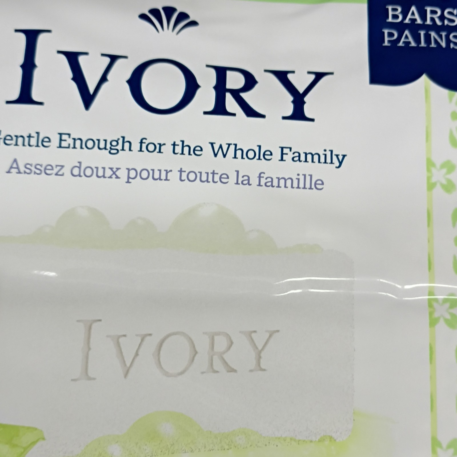 Ivory Aloe Scent Body Bar Soap, Soothing Notes of Aloe, 12 Bars Multipack
