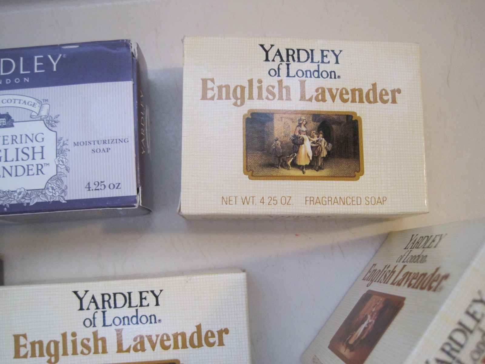 Lot of 8 Yardley Bar Soaps English Lavender NOS 4.25 OZ. Each Standard Size