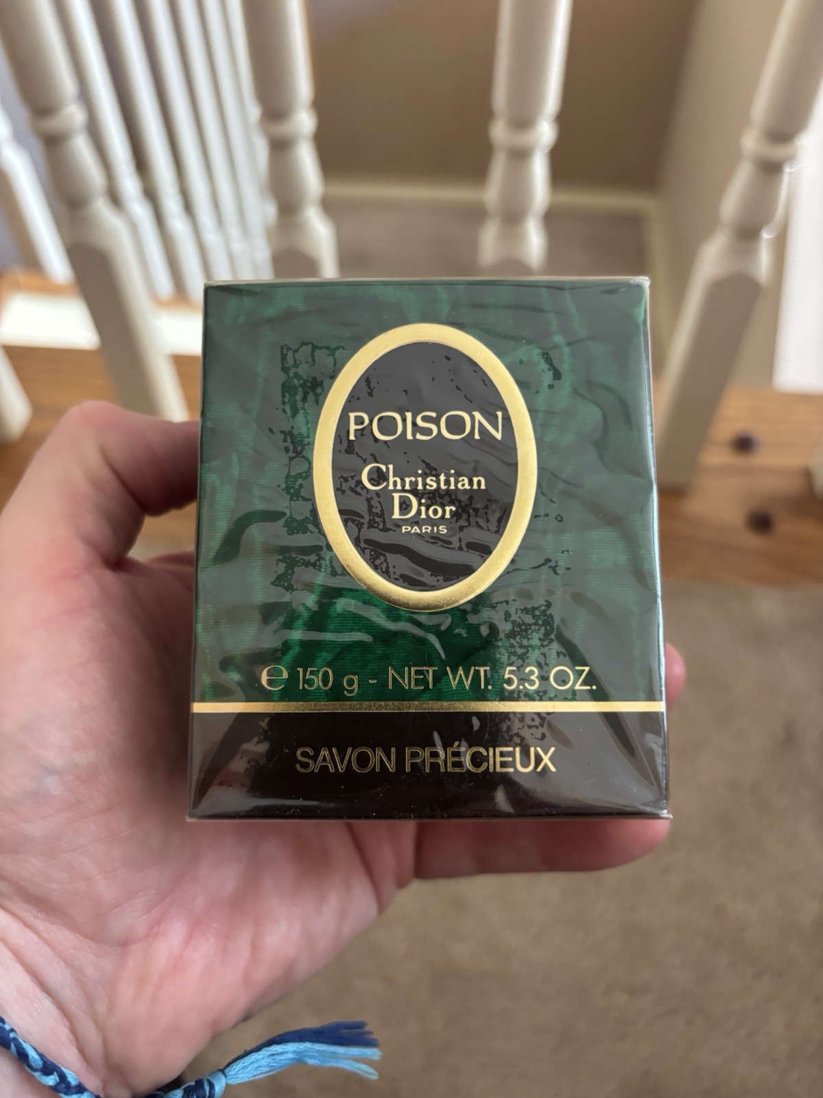 Christian Dior Poison 150g Savon Precieux Soap 5.3 OZ Vintage Sealed New