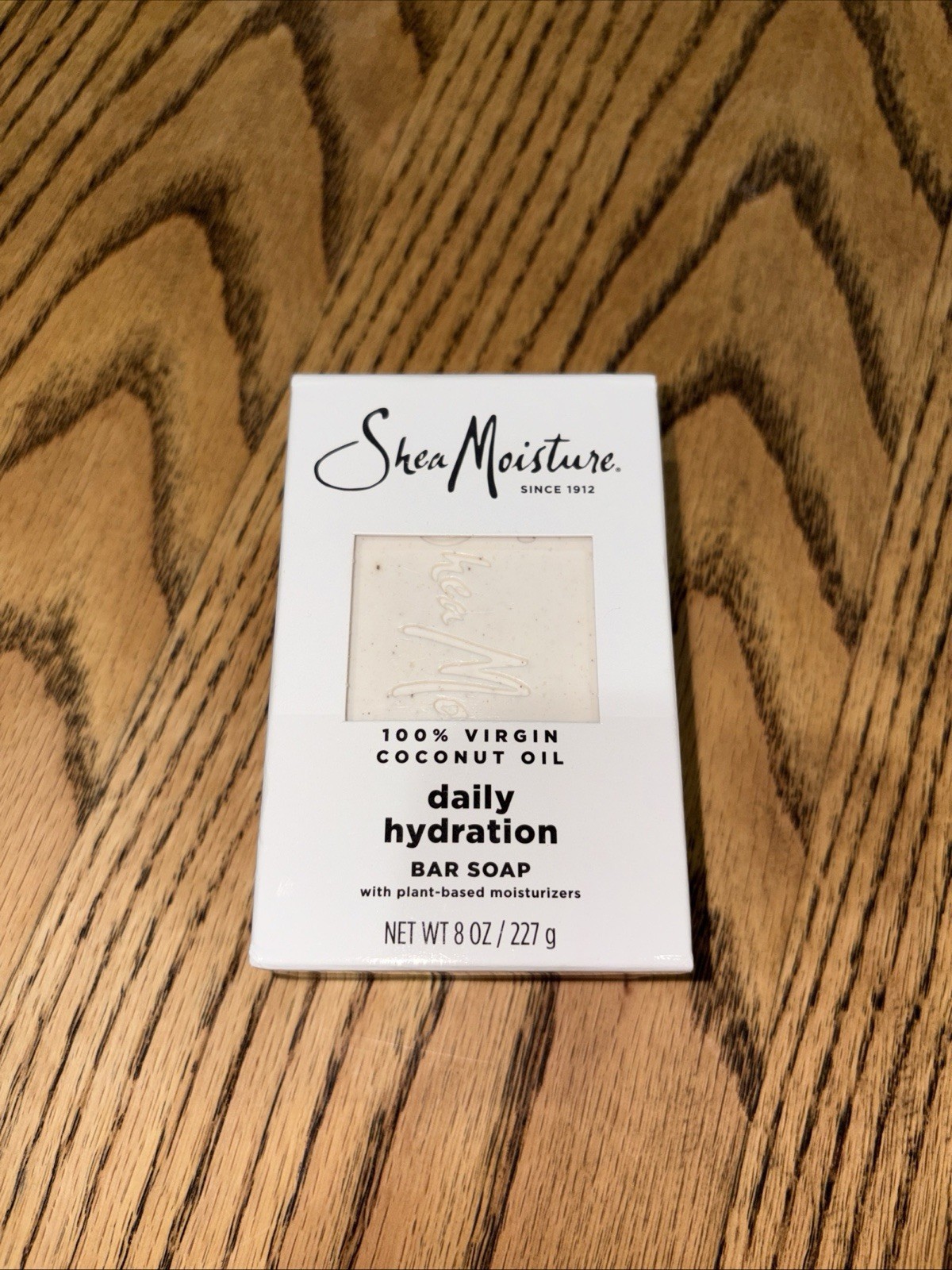 SheaMoisture 100% Virgin Coconut Oil Shea Butter Soap, 8oz Coconut Milk & Acacia