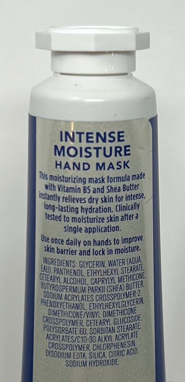 1 BATH & BODY WORKS INTENSE MOISTURE HAND MASK FORMULA CREAM LOTION TRAVEL 1OZ