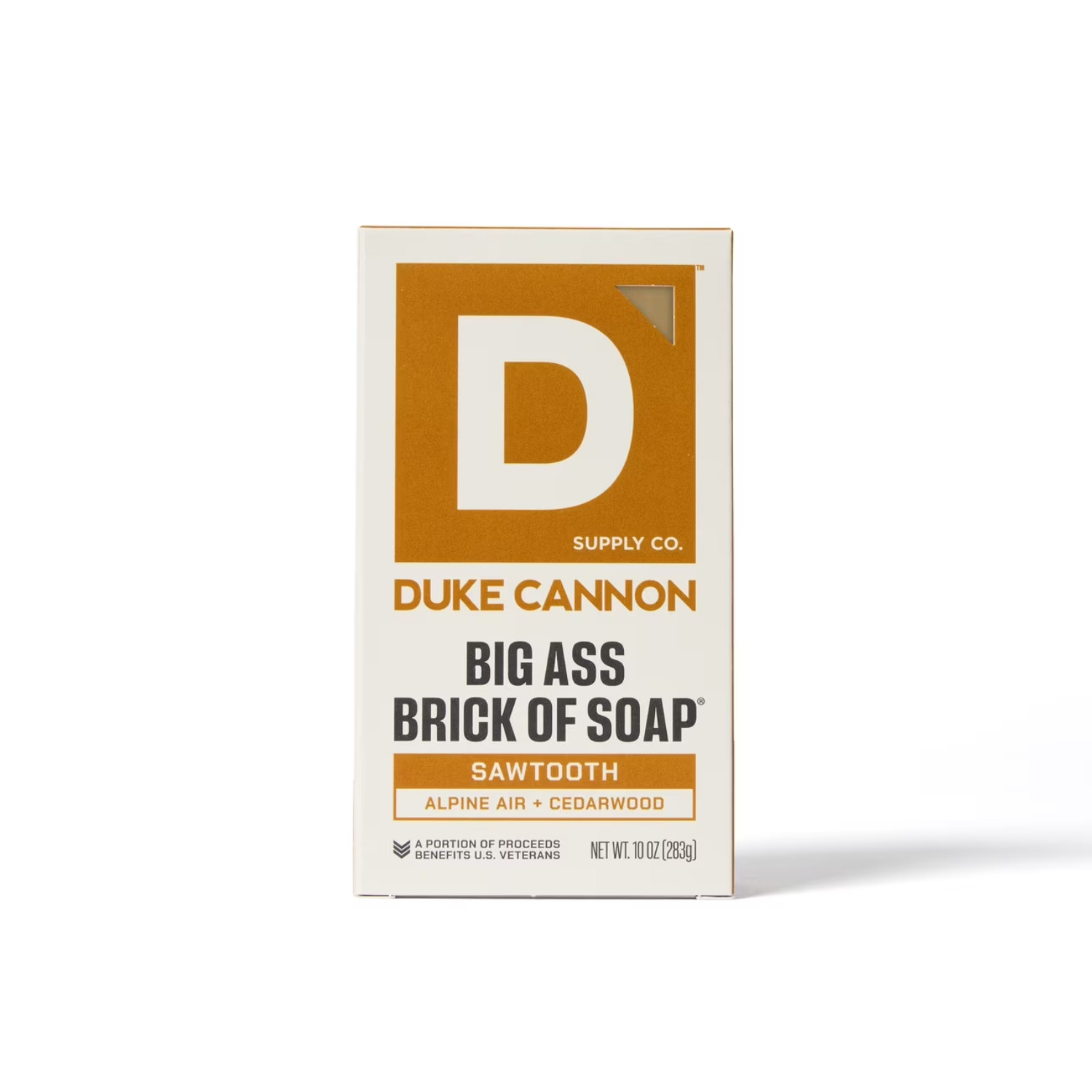 6 Pack Duke Cannon Big Ass Brick Sawtooth Men’s Bar Soap 10 oz