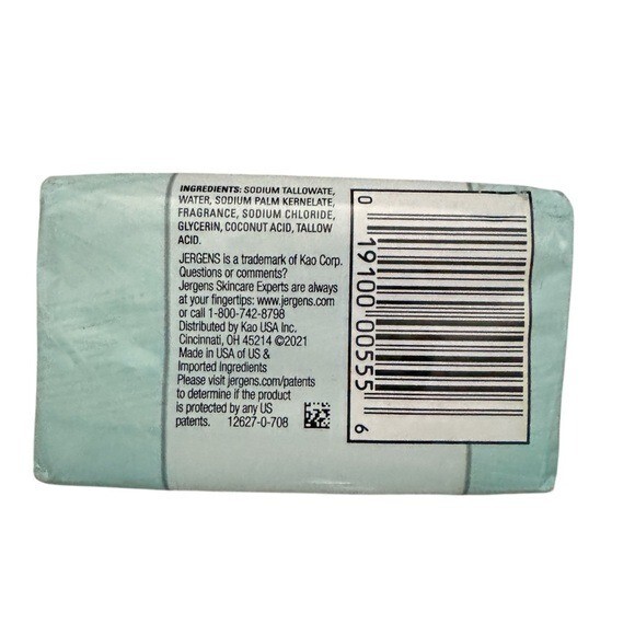 6 x Jergens Mild Soap Cleans & Freshens 3-Pack Bars (18 Total)