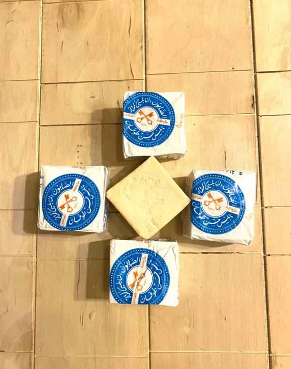 Olive Oil Palestine Nabulsi Soap Moftahen Natural Pure Natural Organic 1x Piece