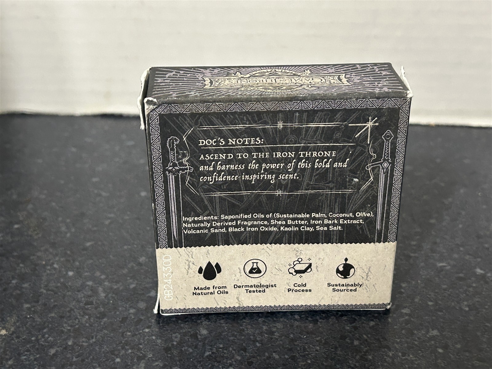 DR SQUATCH SOAP THOUSAND SWORD SCRUB LIMITED EDITION