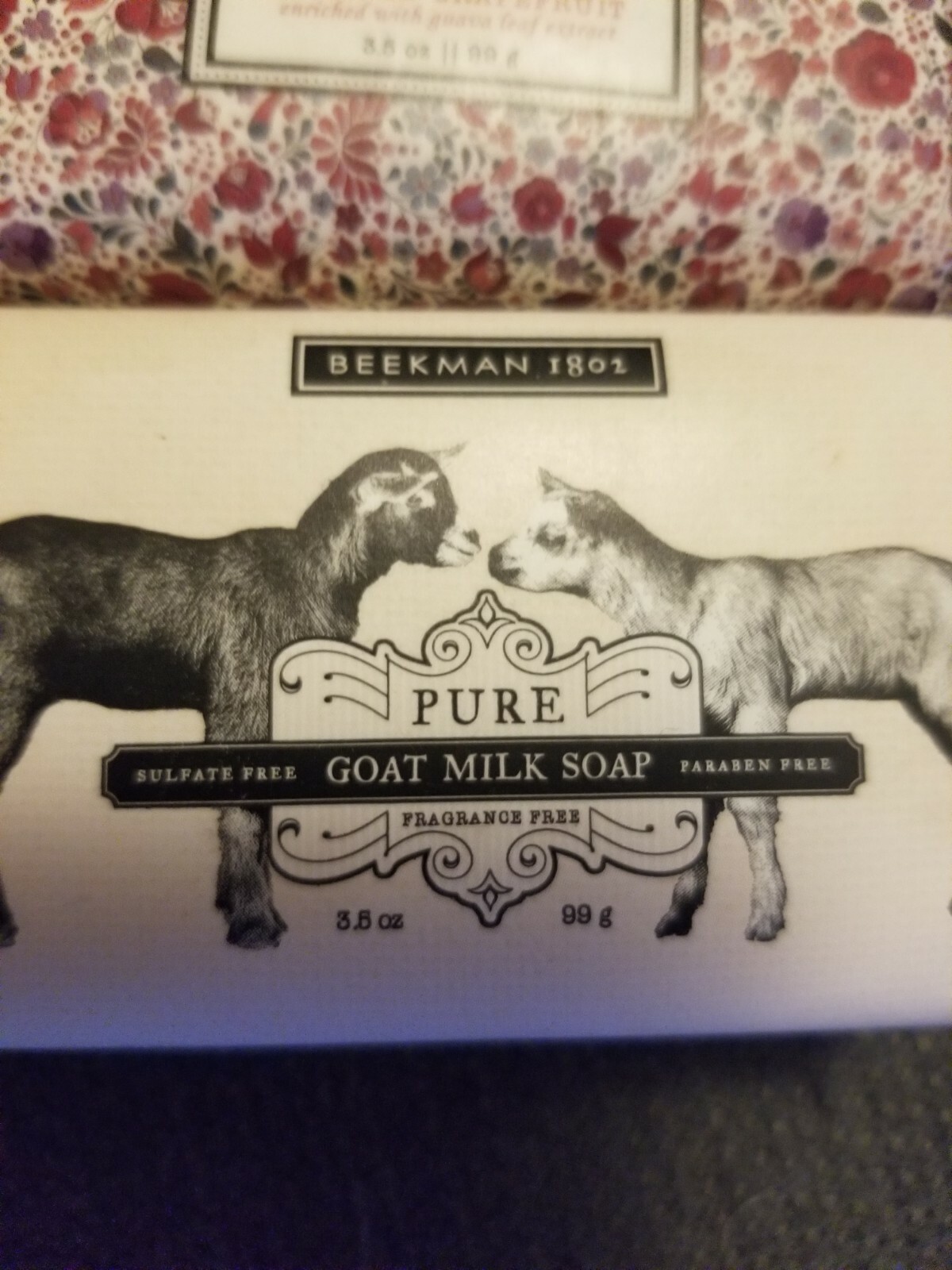 Berkman 1802 Lot X 3 Soaps:shine Bright/pure Goat/grapefruit 3.5 oz each