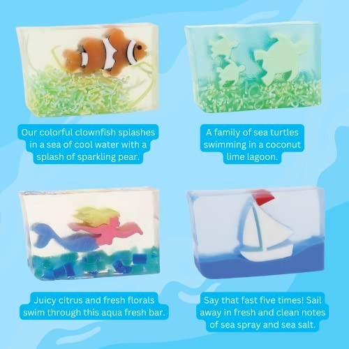 Assorted Glycerin Bar Soap Bundle – Rich Lather for Body, Face & Hands (8 Pack)