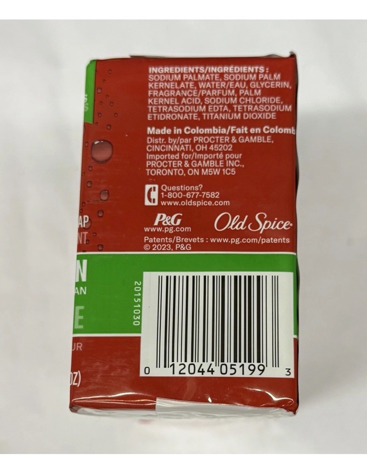 Old Spice Deodorizing Bar Soap Extra Clean Fresh & Deep Clean 3.17 oz. 4 Bars