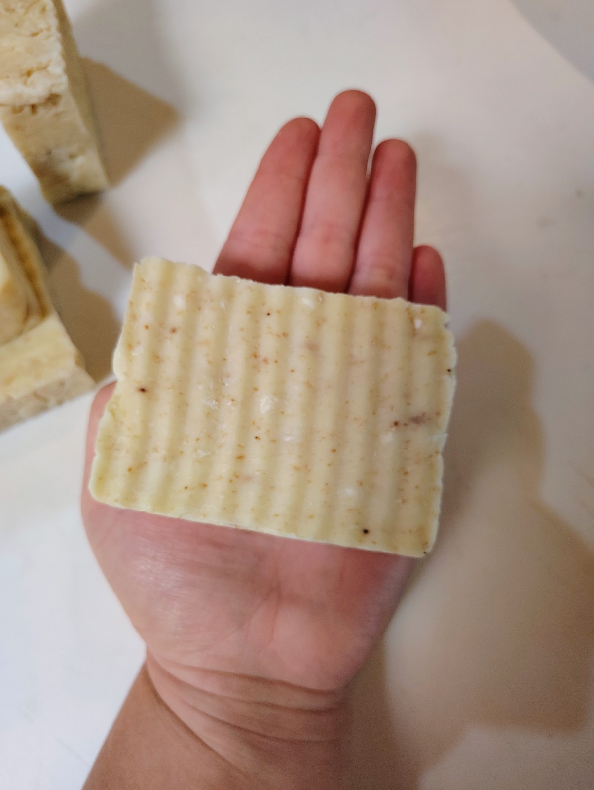 Organic Handmade Citrus Cedar Wood Body Bar Soap, Approx. 4 oz