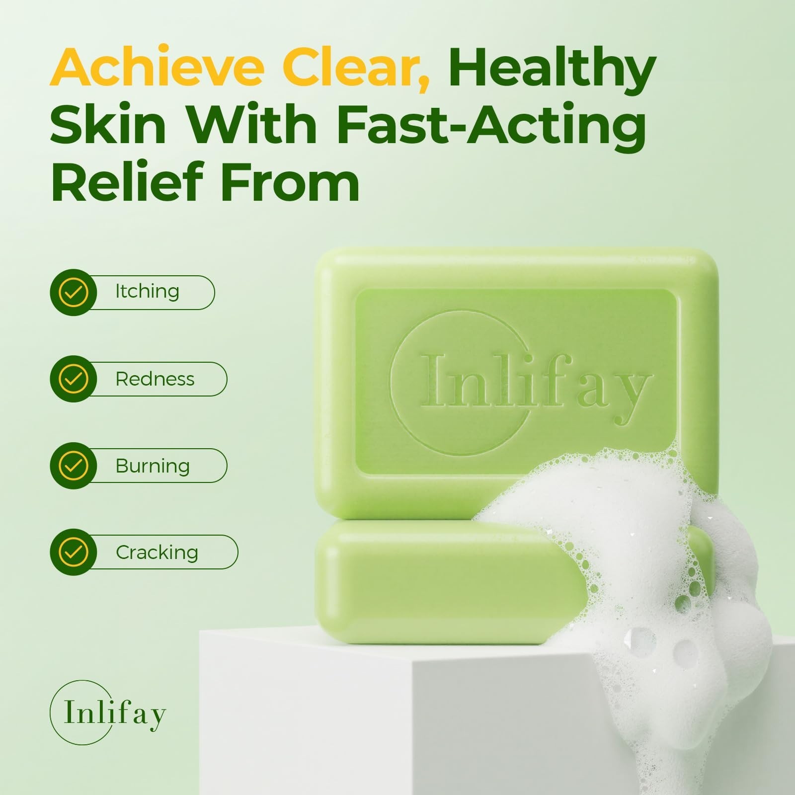 Antifungal Bar Soap with Tea Tree Oil – Fast Relief for Athlete’s Foot, Ringworm