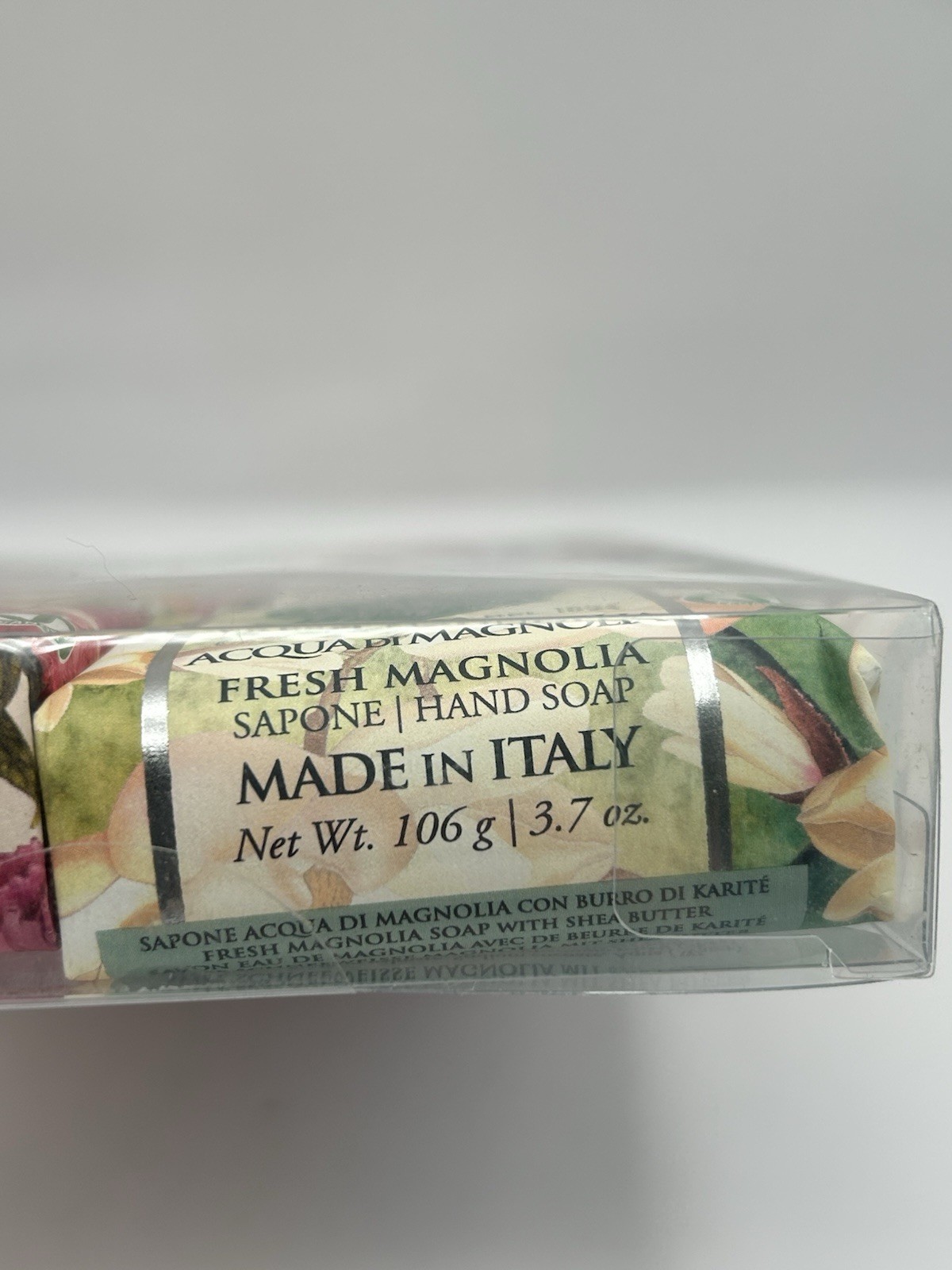 6 Pack La Florentina Bar Soap Peony Lavender Magnolia Iris Pomegranate Orange