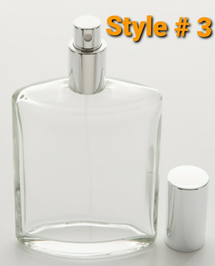 100 ml Refillable Empty Clear Glass Perfume Atomizer Spray Bottle Lot .