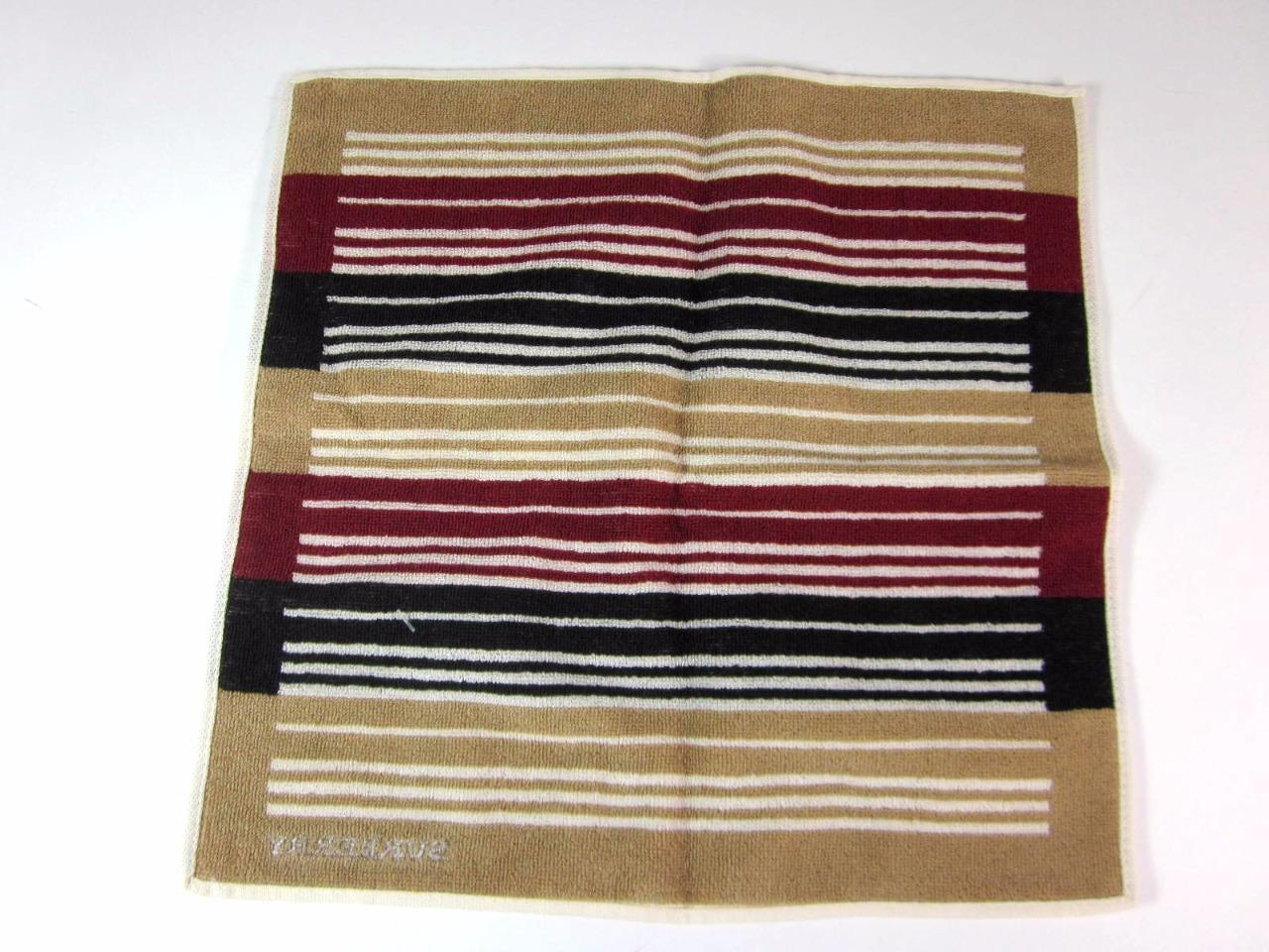 BURBERRY: Beige & “Burberry” Logo, Facial Travel Cloth $175 MINT!!