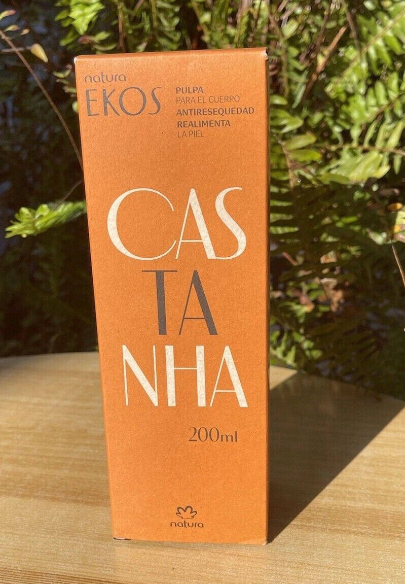 Natura EKOS CASTANHA,MARACUJA,TUKUMA,ACAI,ANDIROBA Body Lotion 200mil New
