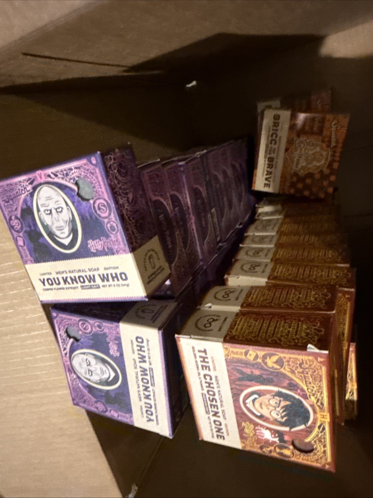 New Lot Of 56 Count Dr Squatch Harry Potter Limited Edition Natural Soaps Soap