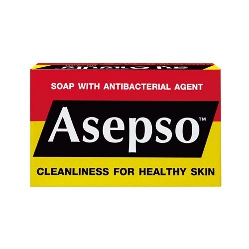 12 Bars Asepso Bar Soap Original Formula Washes Away Bacteria Dirty Healthy Skin