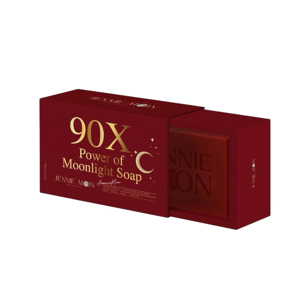 JENNIE MOON Moonlight Facial Soap 160g | 20 Natural Oils, Vitamin C & Gluta