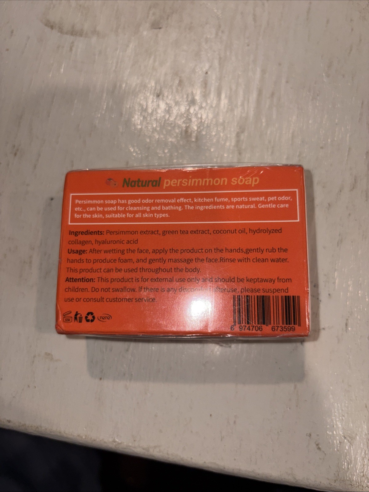 persimmon soap bar