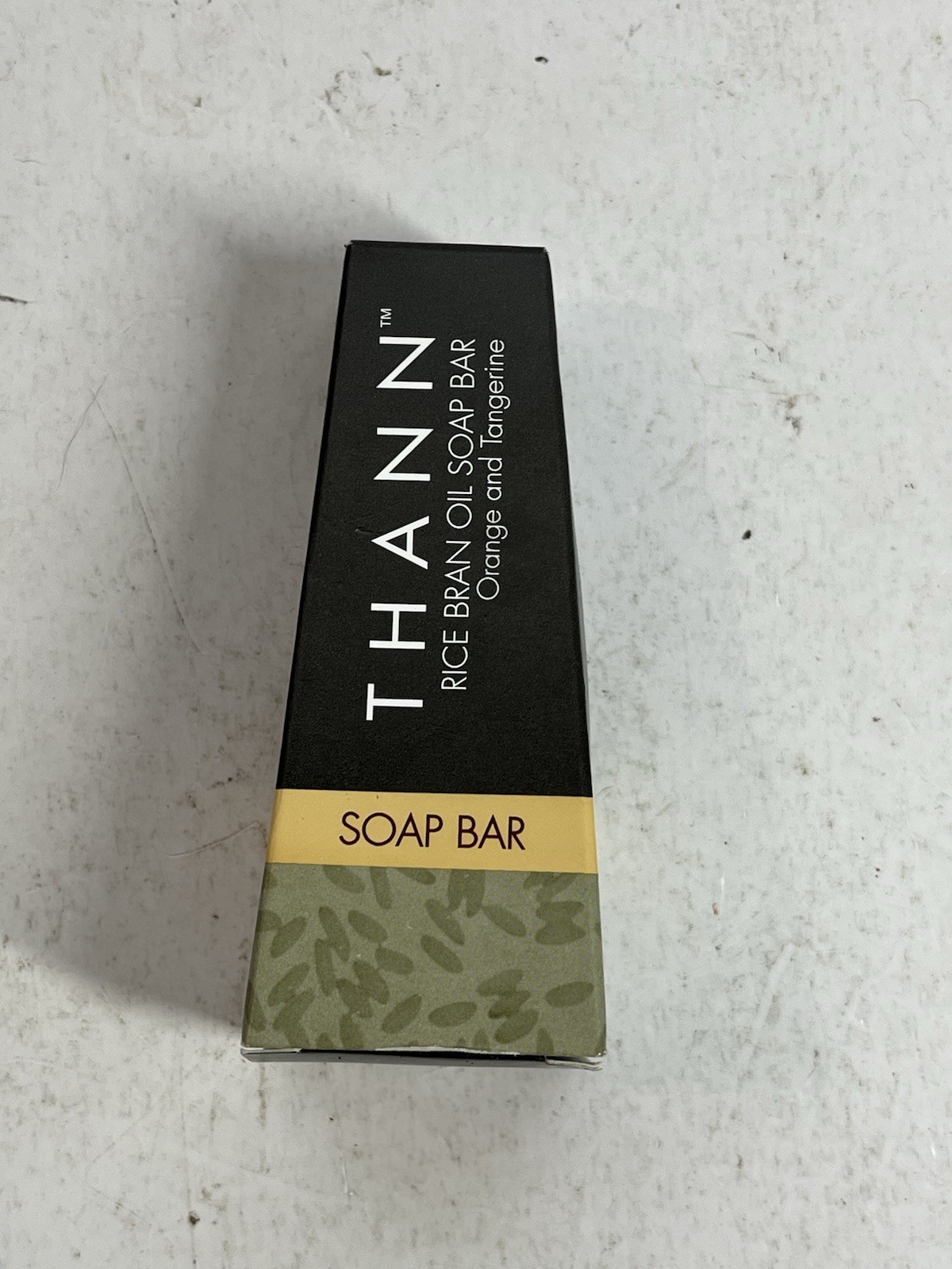 Thann Rice Bran Oil Soap Bar Orange Tangerine 1.3 oz Aromatic Wood Lot of 4