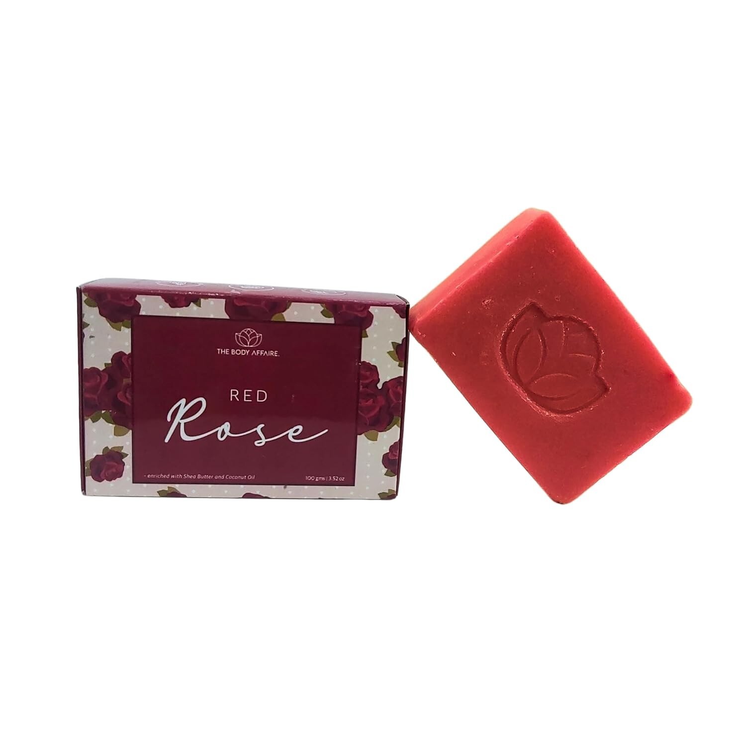 FORGANIK Handmade Cold Process Soap by The Body Affaire 100 g Red Rose For Adult