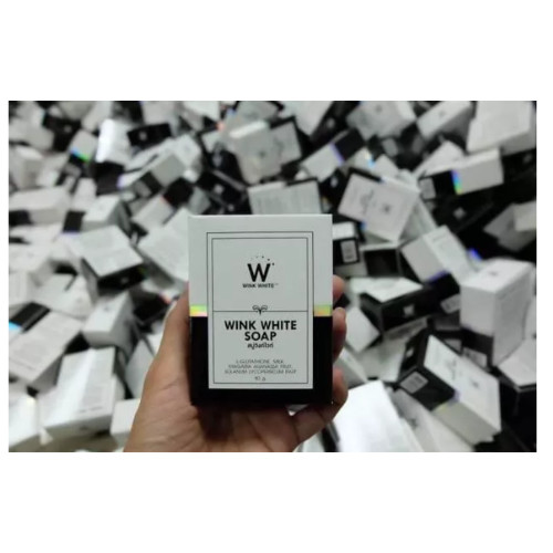 1 X 80g Wink White Soap Gluta Whitening Body Pure Face – Free Shipping