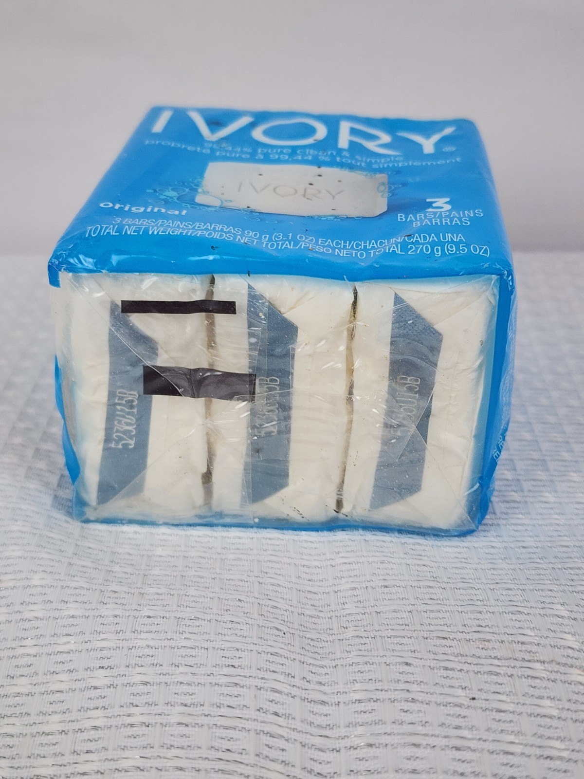 Vintage Original Ivory Bar Soap 3 Pack 9.5oz 99.44% Pure Clean Simple SEALED