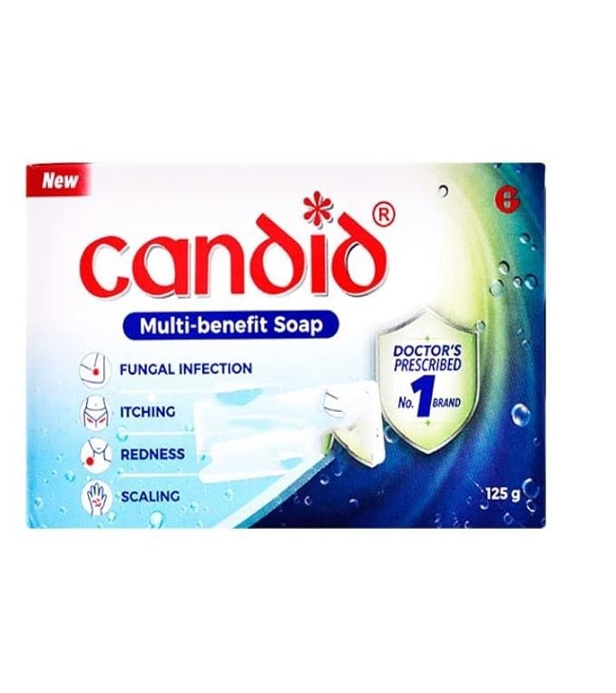 Candid Antifungal Soap Medicated Anti-fungal Bathing Bar 125g each + F/S