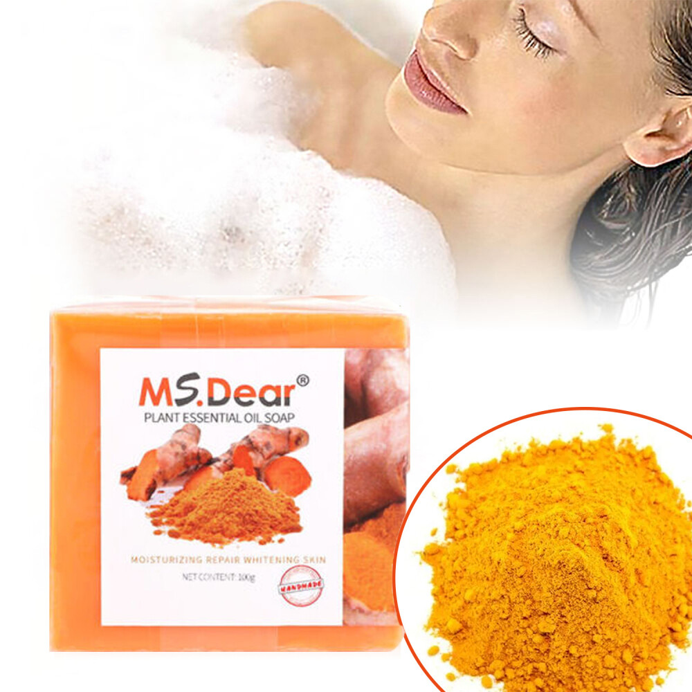 Tumeric Soap Skin Whitening Dark Spots lightening Acne Brightening Turmeric USA
