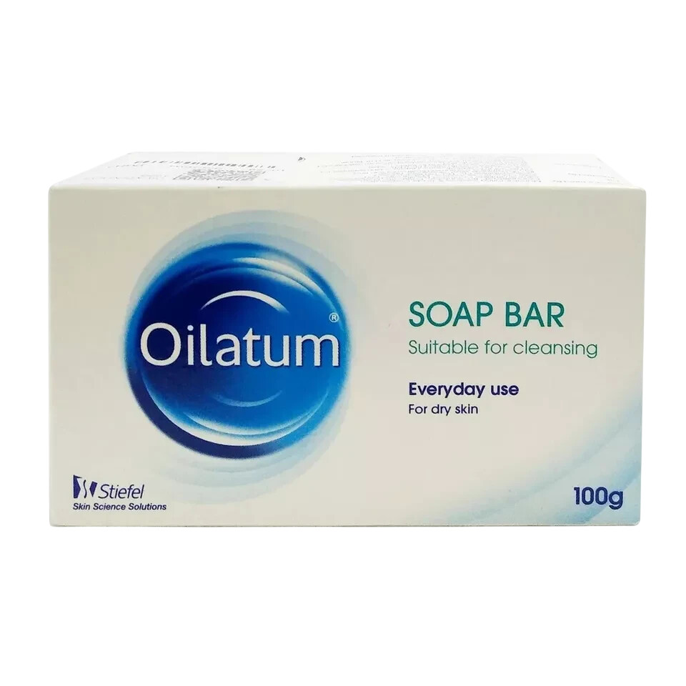 3 box OILATUM Bar SOAP For Dry Skin 100g Gently Cleanses Moisturizes