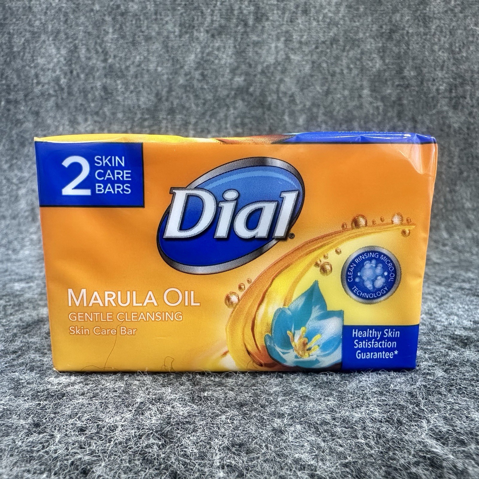 Dial Marula Oil Gentle Cleansing Skin Care Bar Rare 3.2 oz. 2 Pack New Retired