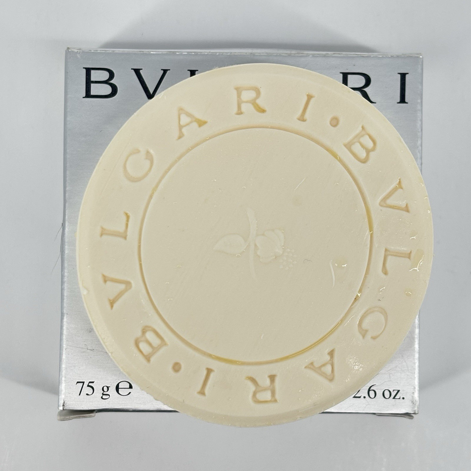BVLGARI Eau Parfumée Au thé Blanc 75g 2.6oz Soap Bar NIB