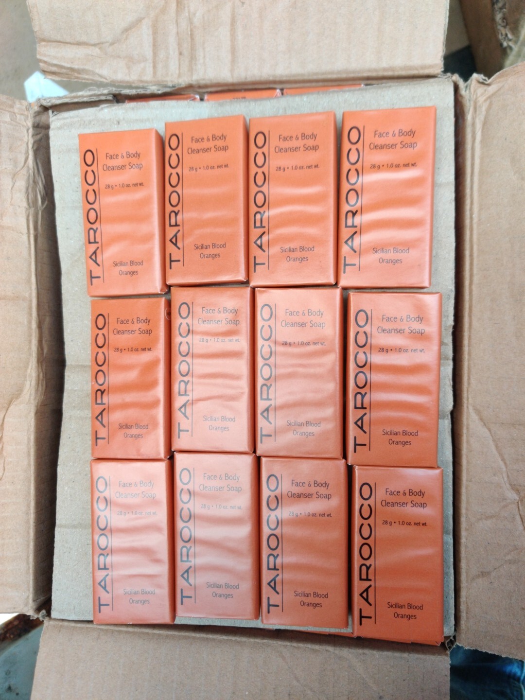 12-TAROCCO SICILIAN BLOOD ORANGES & OLIVE OIL Face & Body Cleanser Soap Bars New