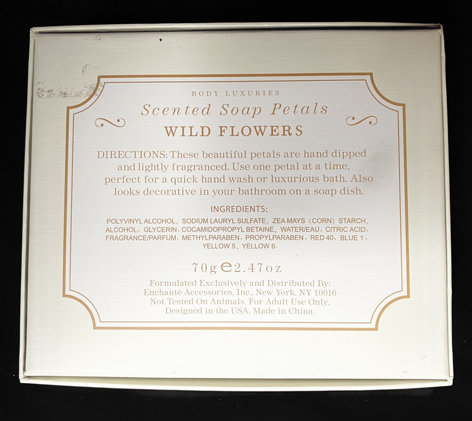 Body Luxuries Scented Soap Petals Wild Flowers World Market Read