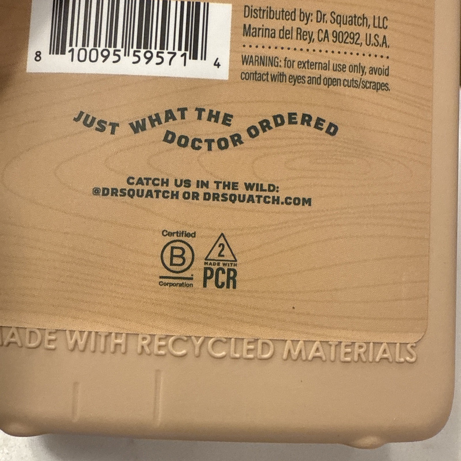 Dr. Squatch Men’s Natural Body Wash Pine Tar 14 Fl Oz
