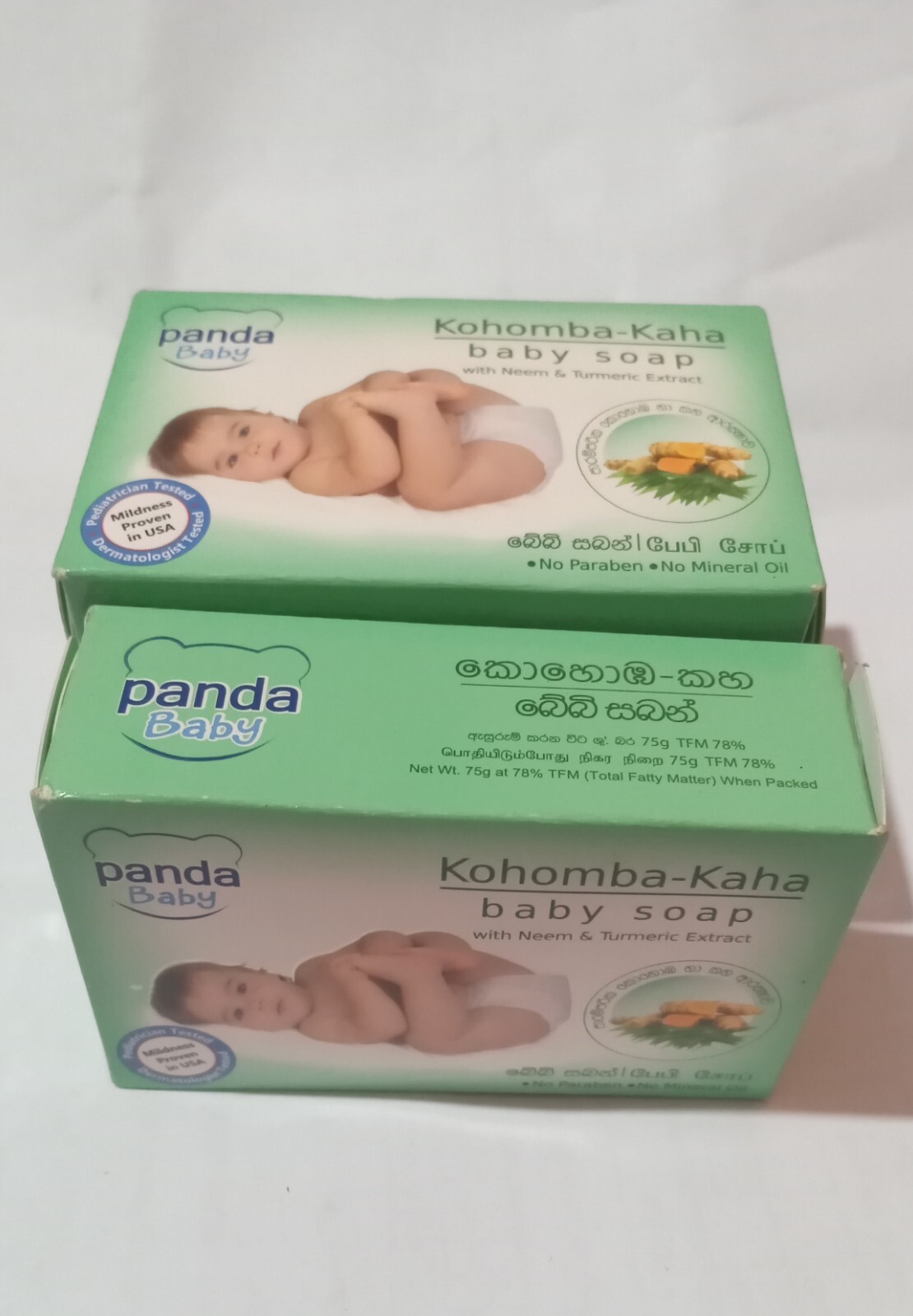 Panda baby soap