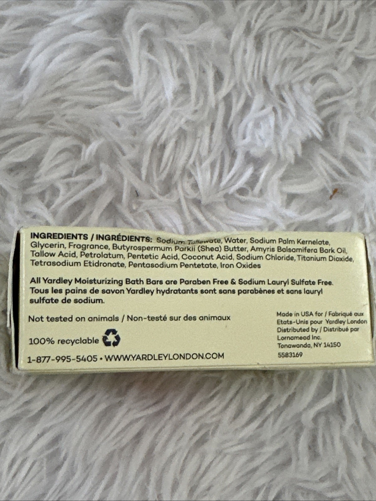 Yardley Bar Soap Pumpkin Cream and Cinnamon with Amyris Oil New 4.25 Full Size