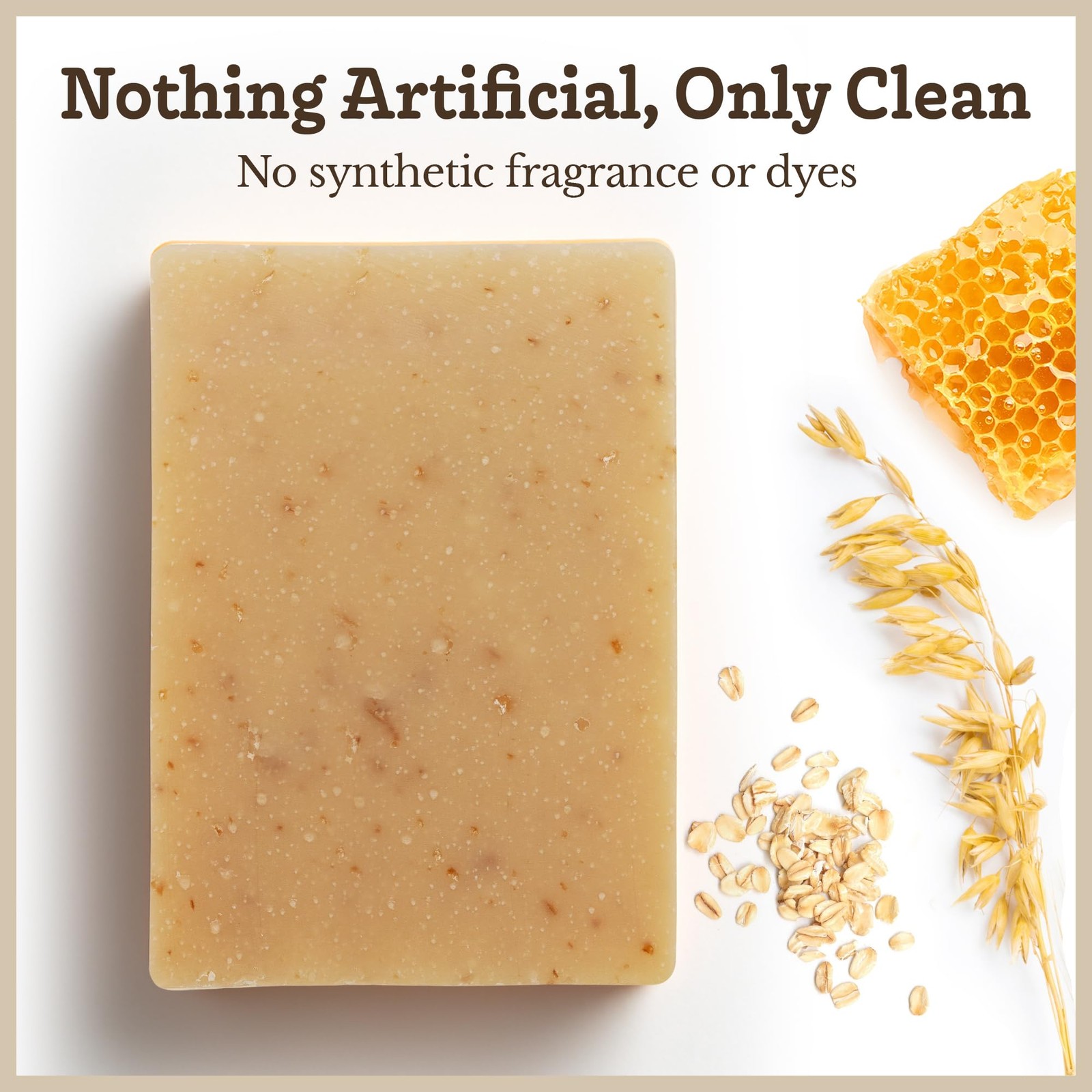 Southern Natural Oatmeal Soap Bar Unscented Goat Milk Soap Bars W/ Colloidal|119