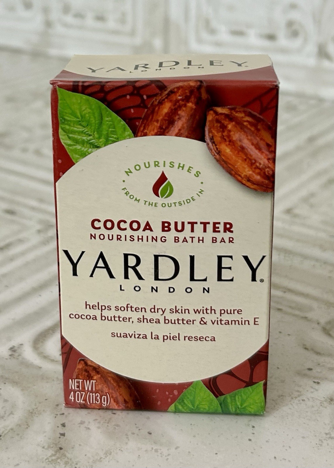 Yardley London Soap Bath Bar Cocoa Butter 4 Oz 120 G Pack Of 2