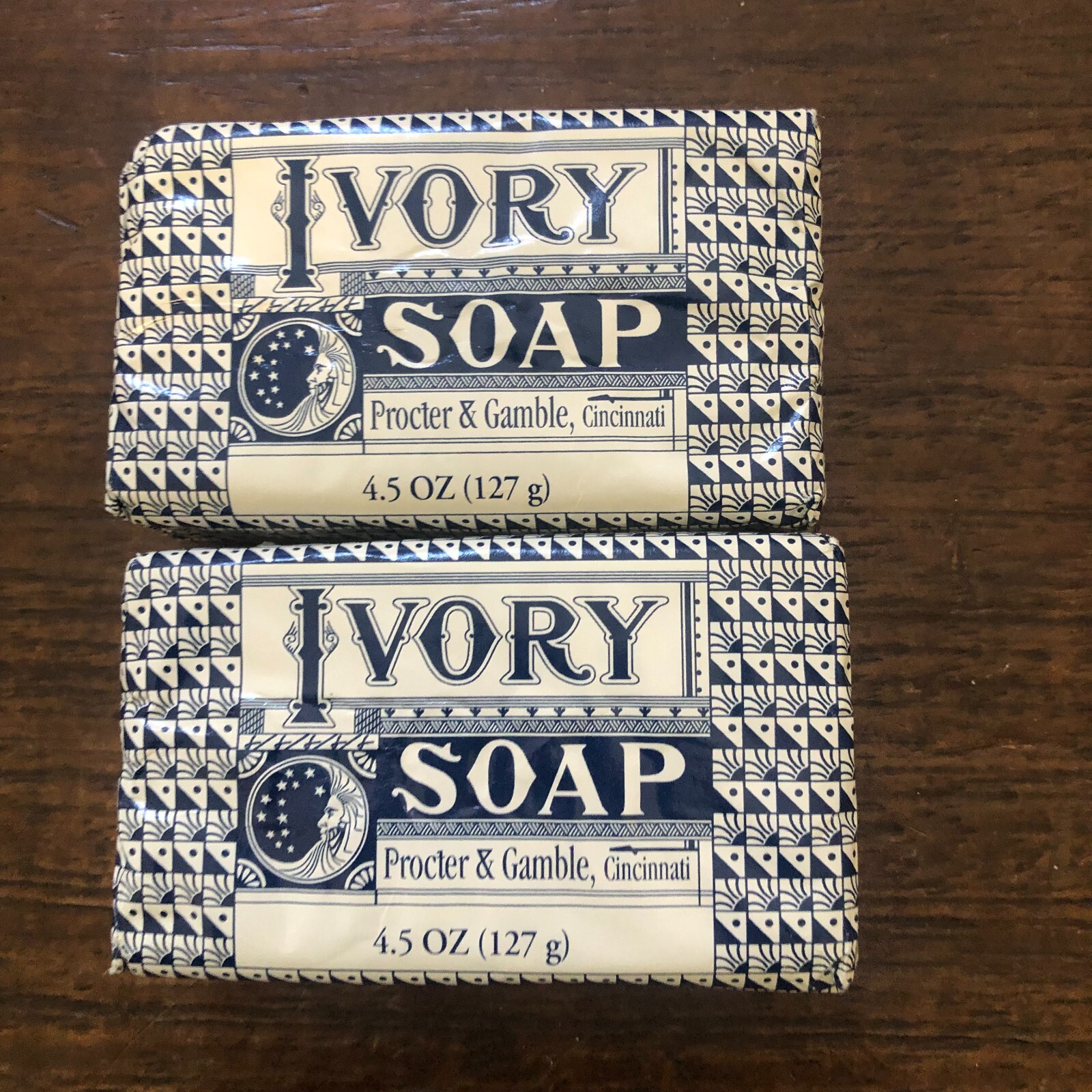 2 VTG 2001 Ivory Soap Bars by Procter & Gamble 4.5 OZ/127g NEW Made in the USA